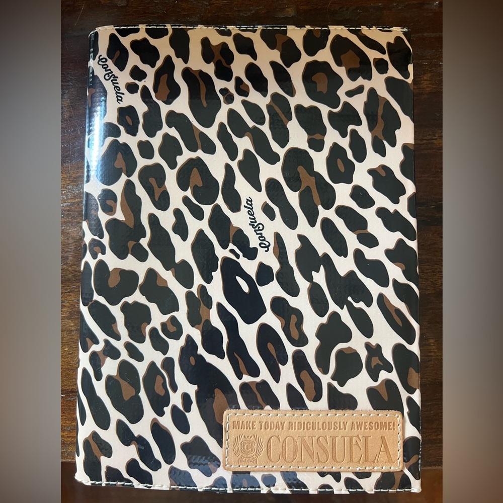 Consuela Leopard Print notebook